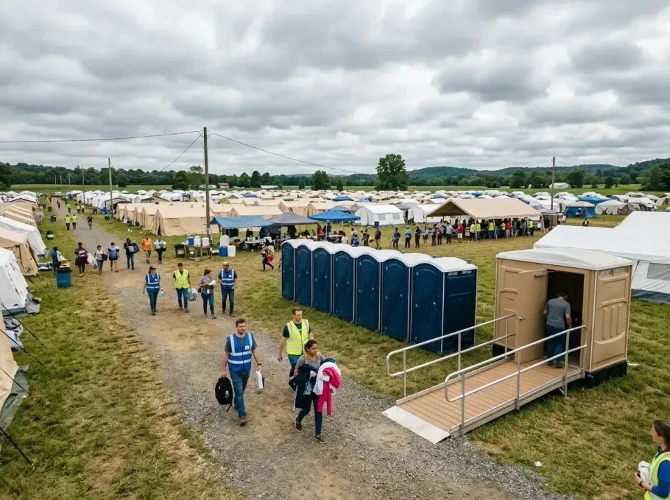 disaster-relief-camp-restrooms-010 — frequently asked questions, Dumpster & Portable Bathrooms Rental in Cortland, IL